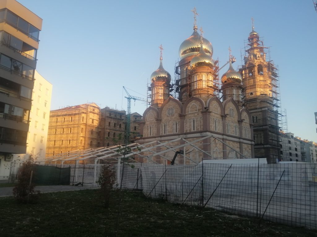 Prva liturgija u ruskom hramu u Banjaluci (FOTO)