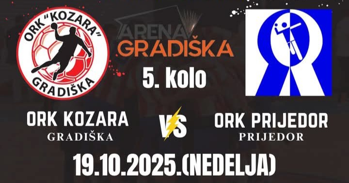 ORK Kozara – ORK Prijedor, prenos na RTVG od 16.30