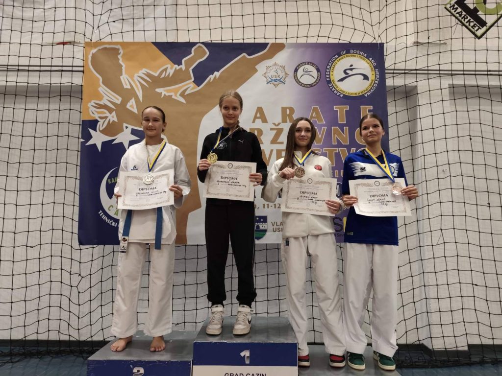 Milica Kačavenda srebrna na državnom prvenstvu BiH (FOTO)