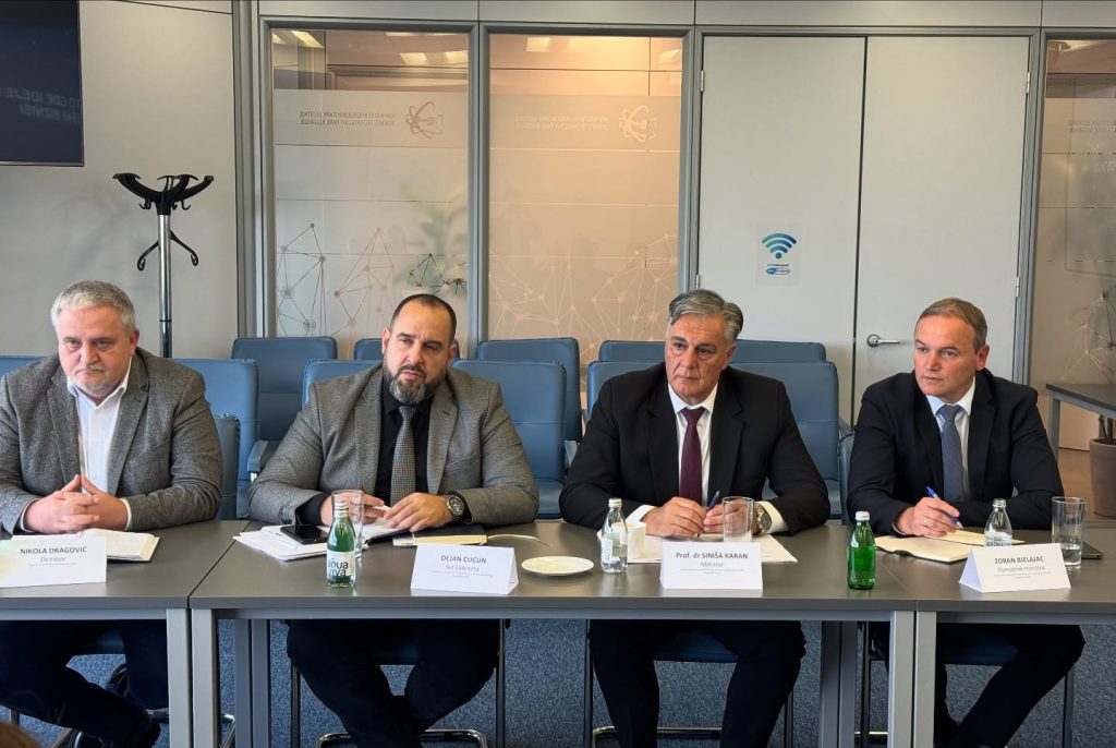 Karan se sastao sa Balintom u Naučno-tehnološkom parku u Beogradu