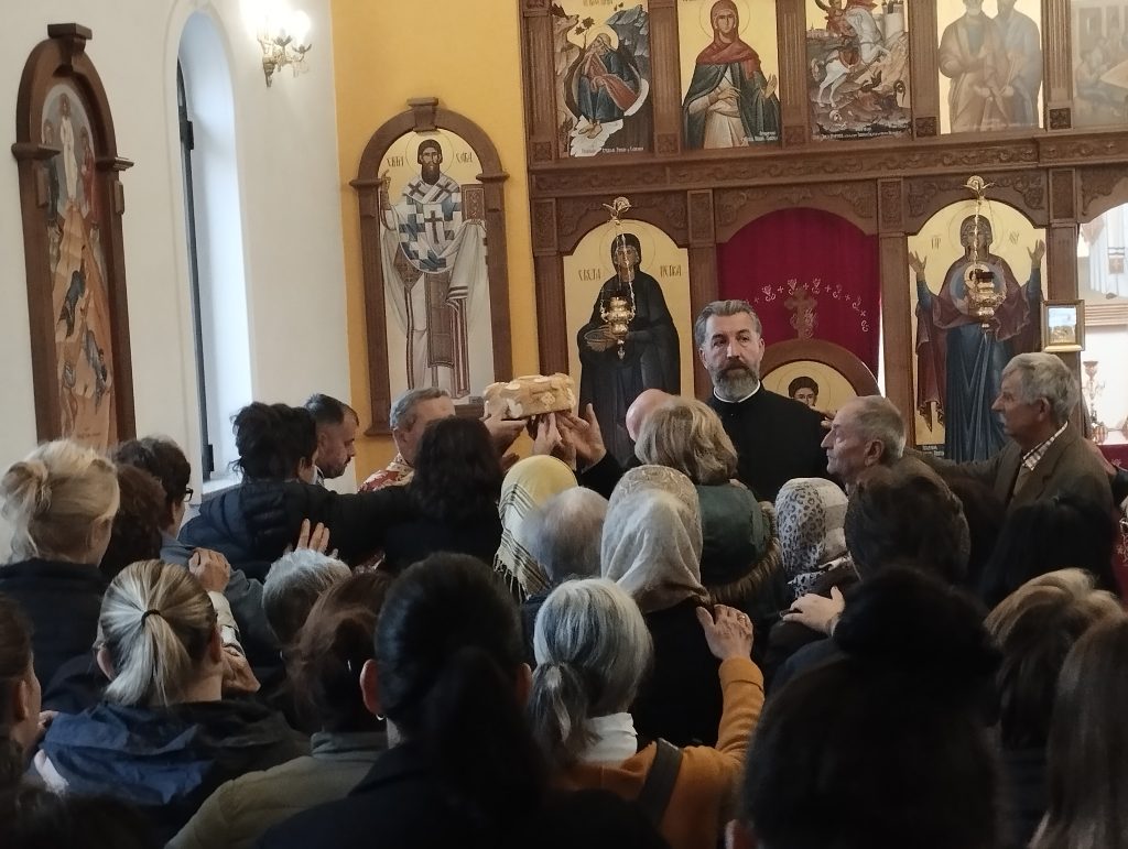Svečano proslavljena slava hrama u Drageljima