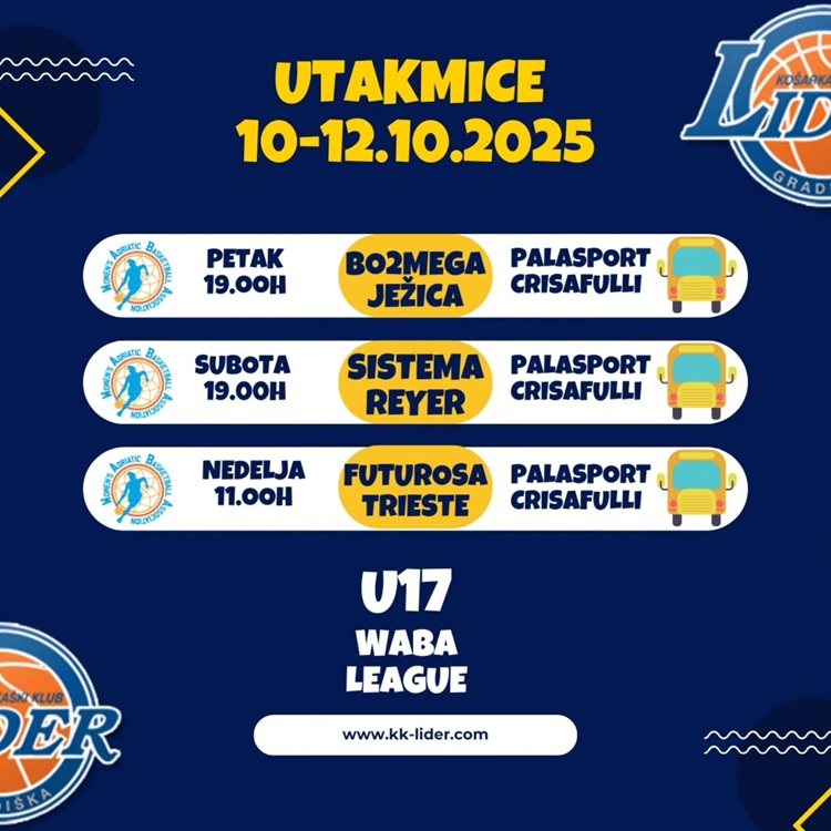 Kadetkinje gradiškog „Lidera“ u Italiji počinju takmičenje VABA lige (FOTO)