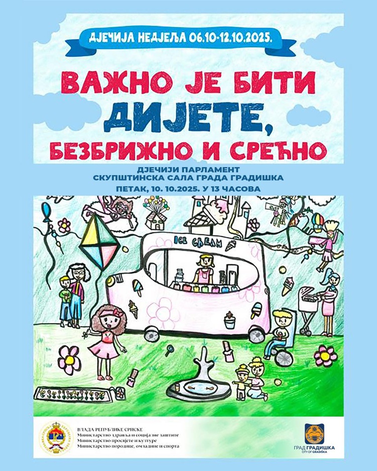 Obilježavanje Dječije nedjelje u Gradišci