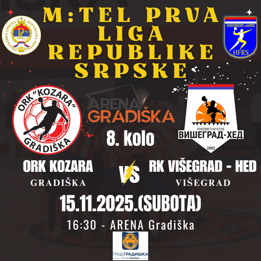 Rukometni derbi u gradiškoj Areni, prenos na RTVG