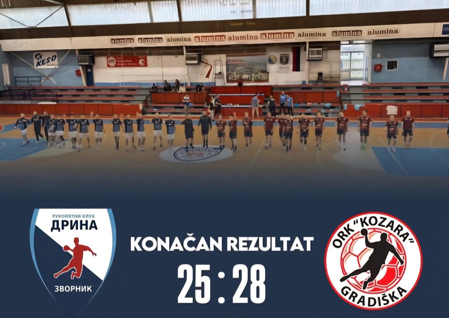 Trijumf rukometaša Kozare u Zvorniku