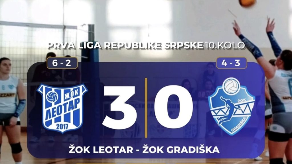 Poraz odbojkašica Gradiške u Trebinju