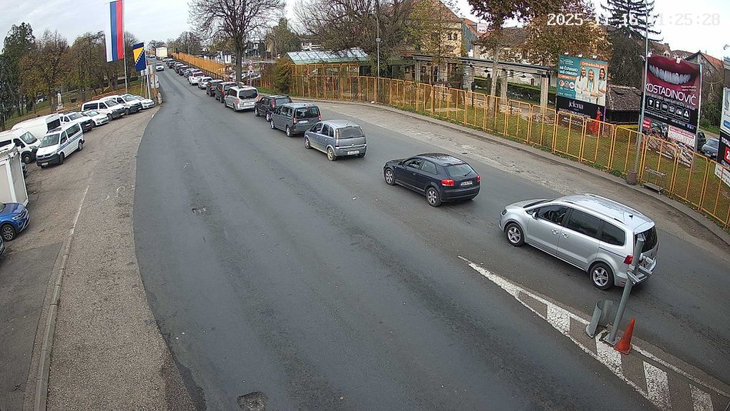 Gužve na izlazu iz BiH
