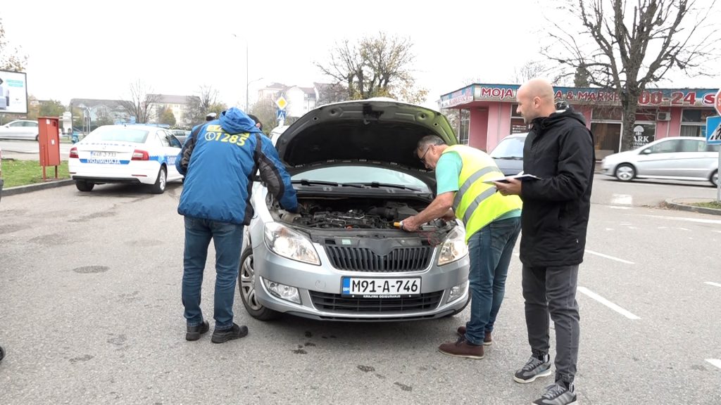 Organizovana preventivna akcija „Bezbjedna vožnja u zimskim uslovima“