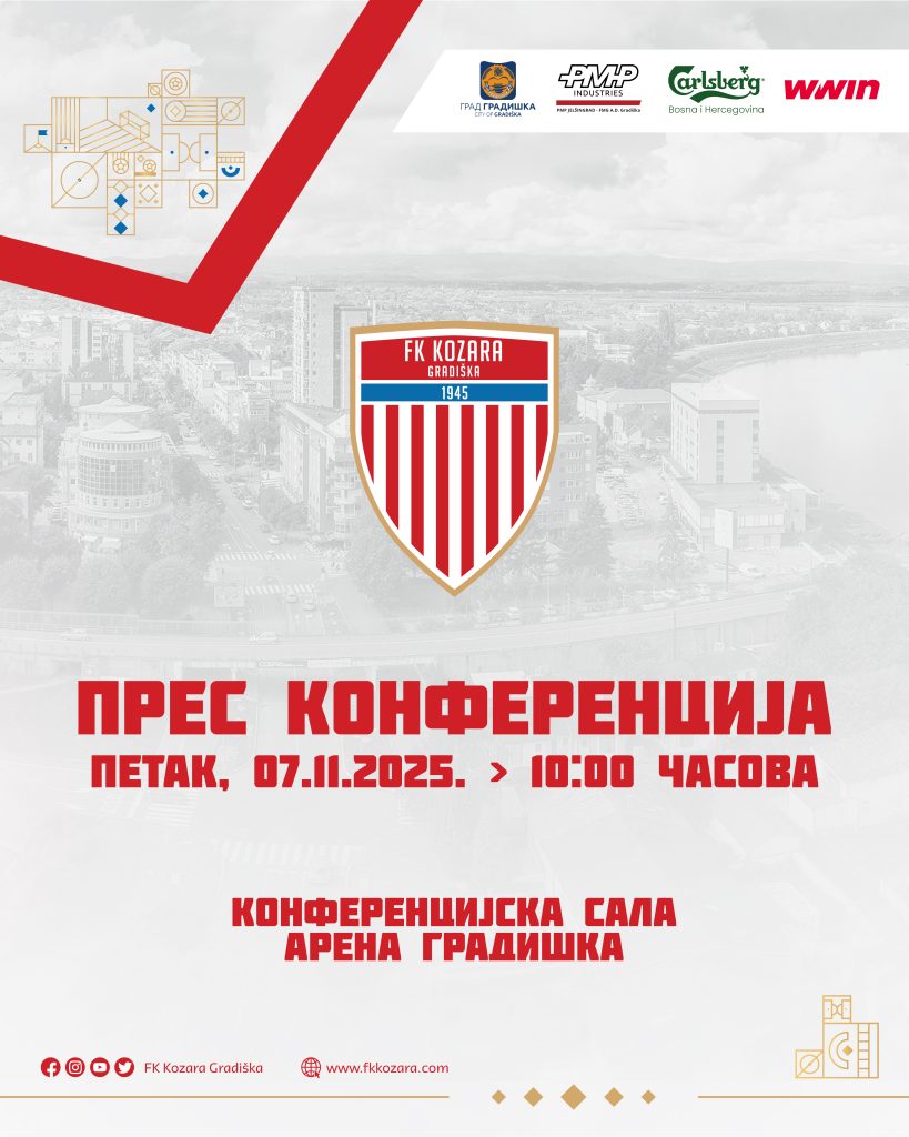 Sutra pres konferencija FK „Kozara“