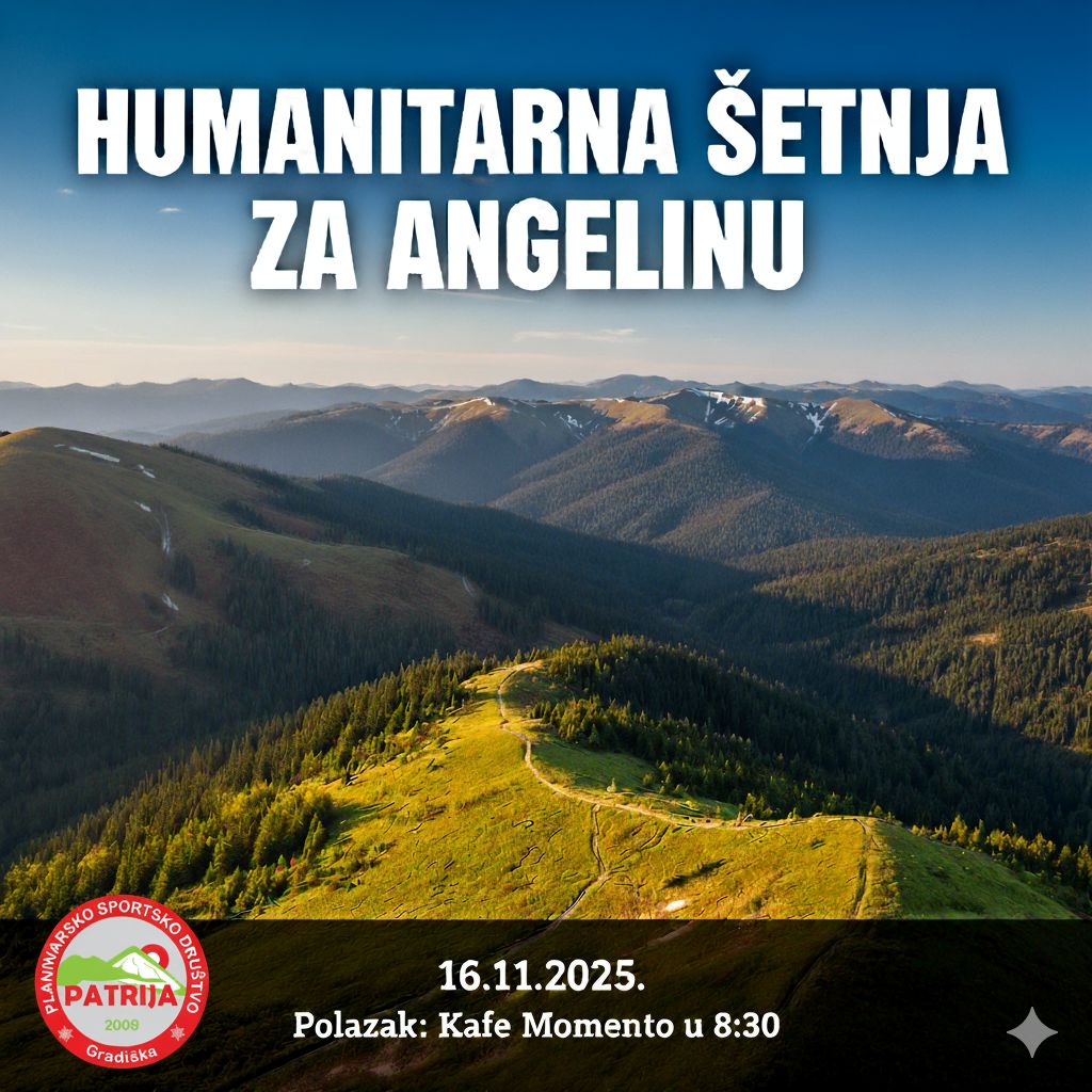 Humanitarna šetnja za pomoć Angelini Nikolić