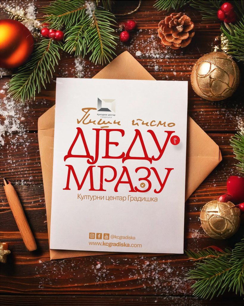 Nagradni konkurs „Piši pismo Djedu Mrazu“ otvoren do 26. decembra