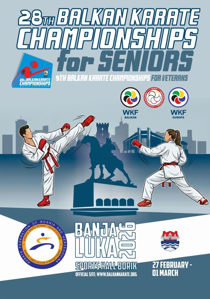 Šest karatista „Nitena“ na Balkanskom prvenstvu