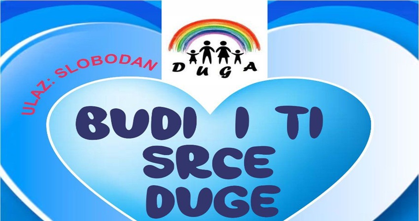 Manifestacija „Budi i ti srce Duge“ u utorak
