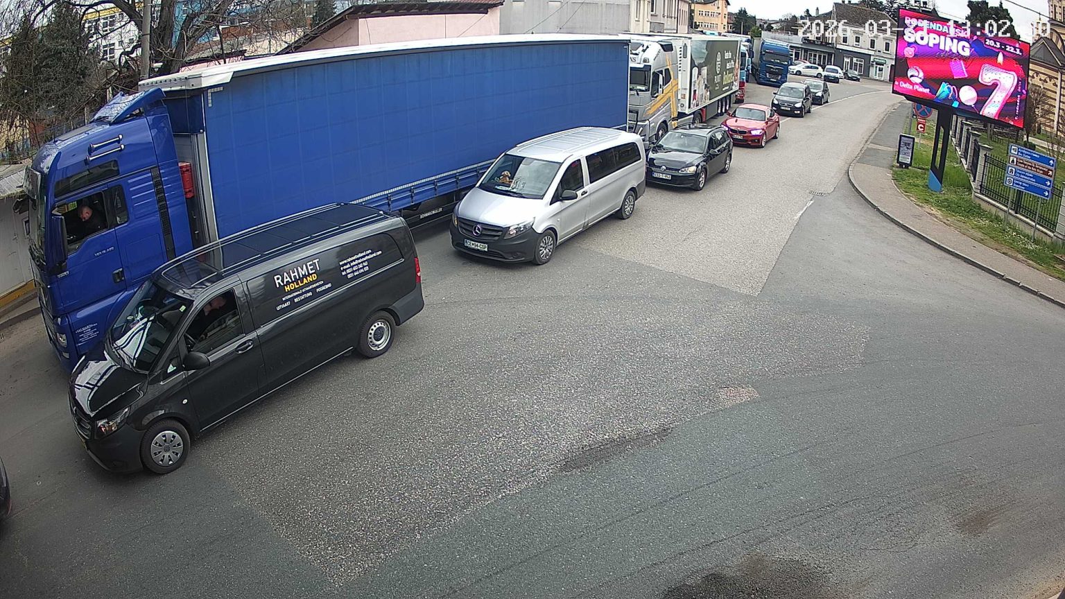 Gužve na izlazu iz BiH