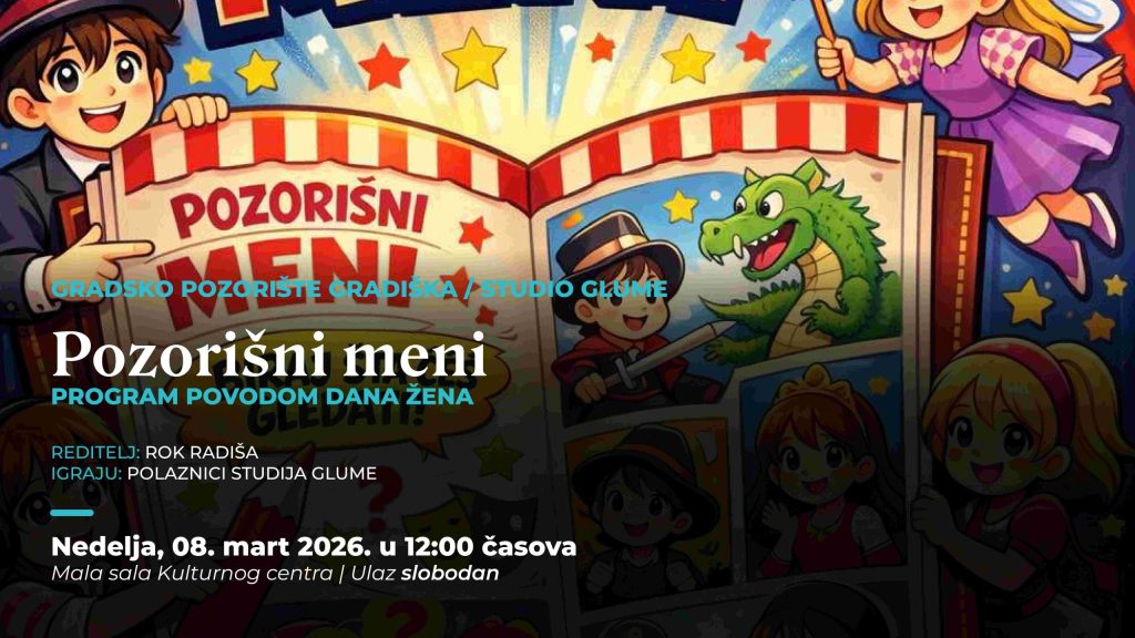 “Pozorišni meni” za Osmi mart