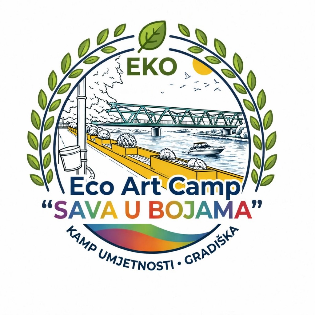 „Kamp umjetnosti“ na keju uz Savu: Gradiška spaja umjetnost, ekologiju i dječju kreativnost