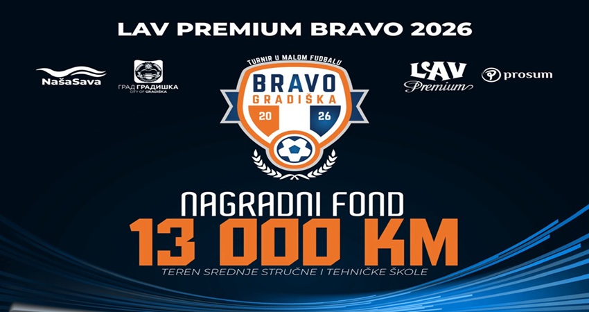 Turnir „Lav Premium Bravo 2026“ počinje 21. juna