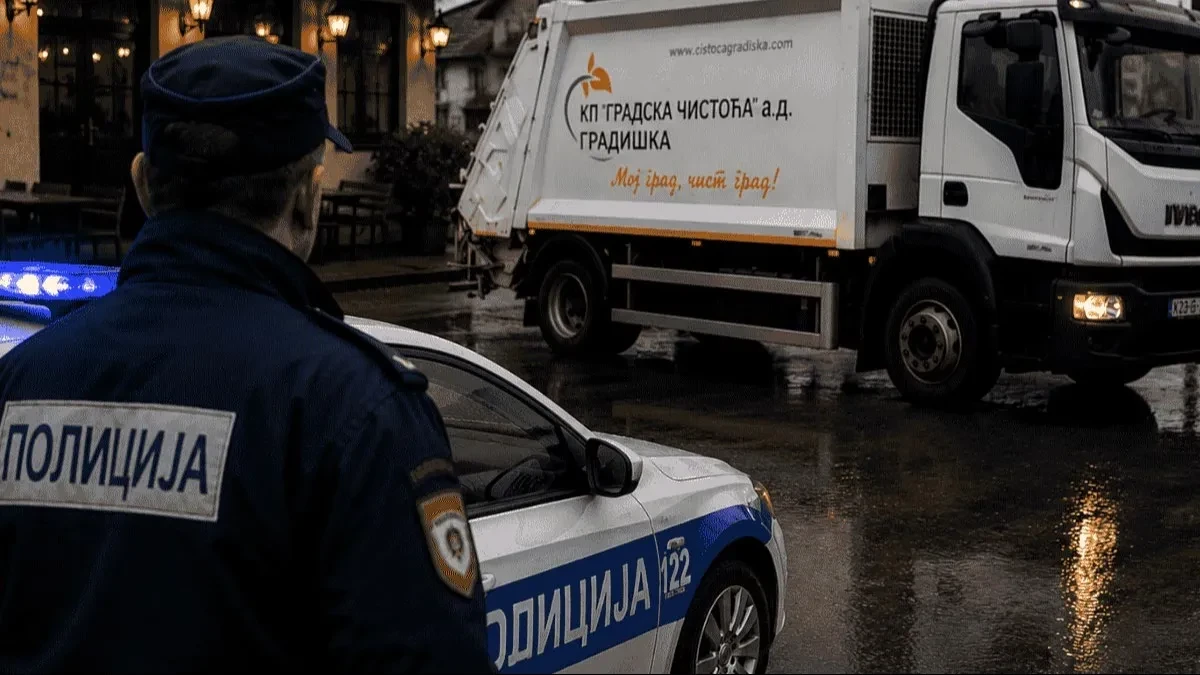Vlasnik ugostiteljskog objekta u Gradišci ukrao komunalcima kombi: Htio isteresti smeće pred drugu kafanu